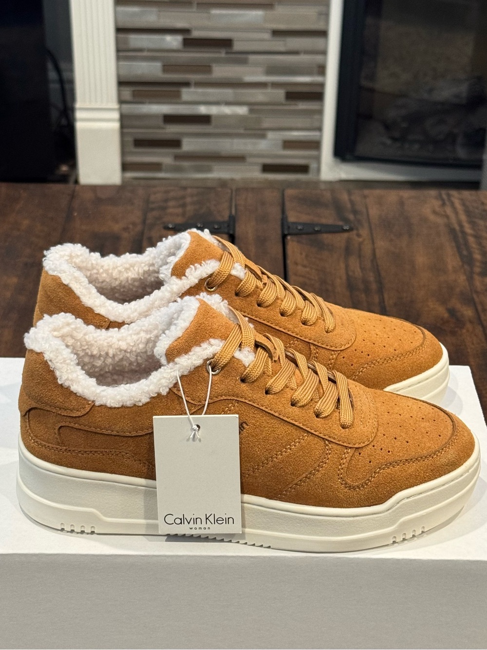 Calvin Klein Pozay Suede Sneaker